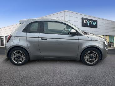 SPOTICAR Fiat 500 E 118ch Icone Occasion - Citadine Electrique Mineral Grey Métal - Longueau - 1203726898_4
