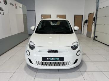 SPOTICAR Fiat 500 E 95ch Icone Occasion - Citadine Electrique Blanc - Evreux - 1203727190_2