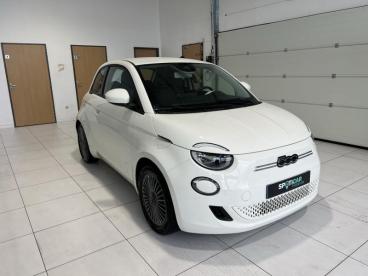 SPOTICAR Fiat 500 E 95ch Icone Occasion - Citadine Electrique Blanc - Evreux - 1203727190_3