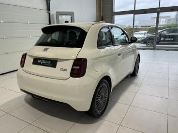 SPOTICAR Fiat 500 E 95ch Icone Occasion - Citadine Electrique Blanc - Evreux - 1203727190_4