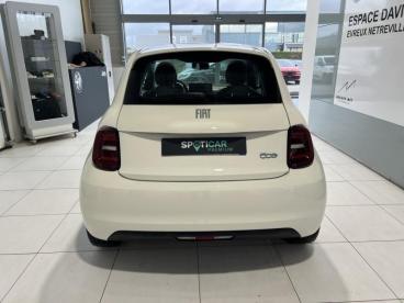 SPOTICAR Fiat 500 E 95ch Icone Occasion - Citadine Electrique Blanc - Evreux - 1203727190_5