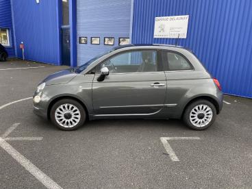 SPOTICAR Fiat 500 1.2 8v 69ch Lounge 3 Portes  (janv. 2017) (co2 115 Occasion - Citadine Essence Gris Foncé - St-georges-sur-loire - 1203735304_4