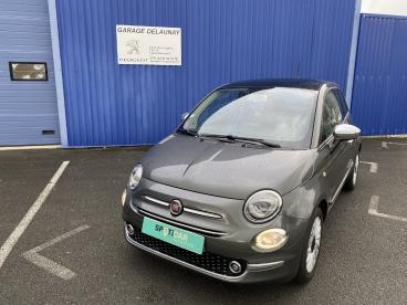 SPOTICAR Fiat 500 1.2 8v 69ch Lounge 3 Portes  (janv. 2017) (co2 115 Occasion - Citadine Essence Gris Foncé - St-georges-sur-loire - 1203735304_5