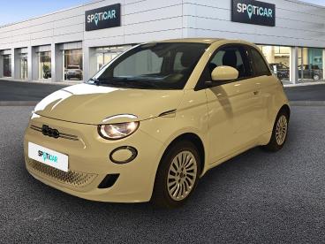 SPOTICAR Fiat 500 E 95ch Action Occasion - Citadine Electrique Blanc - Ludres - 1203737981_1