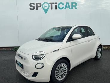 SPOTICAR Fiat 500 E 95 Ch Action Occasion - Citadine Electrique Blanc - Villenave Dornon Cedex - 1203740540_1