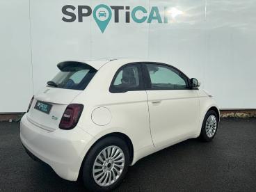 SPOTICAR Fiat 500 E 95 Ch Action Occasion - Citadine Electrique Blanc - Villenave Dornon Cedex - 1203740540_2