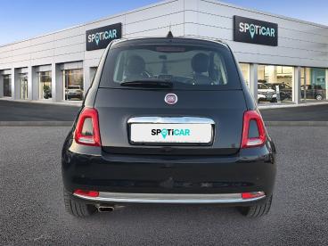 SPOTICAR Fiat 500 1.2 8v 69ch Eco Pack Lounge Occasion - Citadine Essence Crossover Black Métal - Vitrolles - 1203741426_5