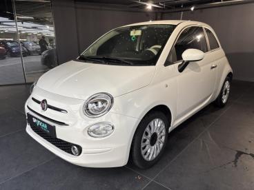 SPOTICAR Fiat 500 1.0 70ch Bsg S&s Pop Occasion - Citadine Hybride Bossa Nova White Pastel - Levallois Perret - 1203742479_1