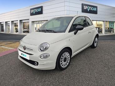 SPOTICAR Fiat 500 1.0 70ch Bsg S&s Pack Confort Occasion - Citadine Hybride Blanc - Reims - 1203745481_1
