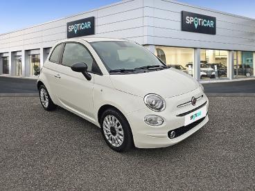 SPOTICAR Fiat 500 1.0 70ch Bsg S&s Pack Confort Occasion - Citadine Hybride Blanc - Reims - 1203745481_3