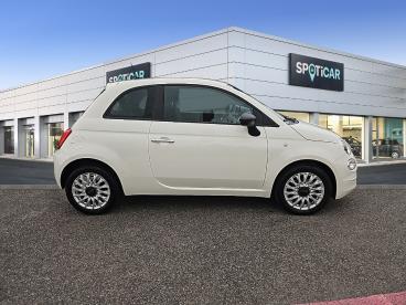 SPOTICAR Fiat 500 1.0 70ch Bsg S&s Pack Confort Occasion - Citadine Hybride Blanc - Reims - 1203745481_4