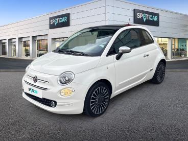 SPOTICAR Fiat 500 1.2 69 Ch Club Occasion - Citadine Essence Blanc - Chavelot - 1203746020_1