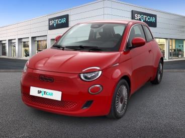 SPOTICAR Fiat 500 E 95 Ch (red) Occasion - Citadine Electrique Rouge - Venissieux - 1203751667_1
