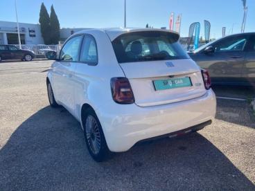 SPOTICAR Fiat 500 E 118ch Icone Occasion - Citadine Electrique Blanc - Arles Cedex - 1203752594_5