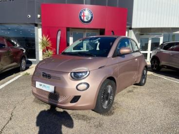 SPOTICAR Fiat 500 E 118ch Icone Occasion - Citadine Electrique Rose Gold Métal - Arles Cedex - 1203752596_1