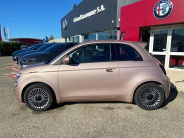 SPOTICAR Fiat 500 E 118ch Icone Occasion - Citadine Electrique Rose Gold Métal - Arles Cedex - 1203752596_3