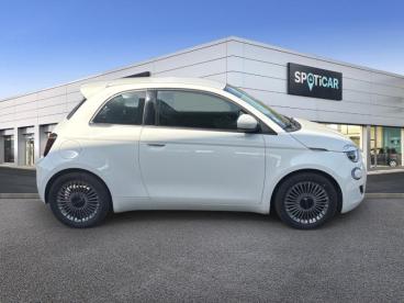 SPOTICAR Fiat 500 E 95ch Pack Confort My23 Occasion - Citadine Electrique Blanc - Ales - 1203755106_4