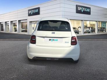 SPOTICAR Fiat 500 E 95ch Pack Confort My23 Occasion - Citadine Electrique Blanc - Ales - 1203755106_5
