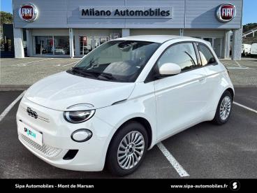 SPOTICAR Fiat 500 E 118 Ch Nouvelle 500 Occasion - Citadine Electrique Peinture Pastel Extra-sér - Dax - 1203755872_1