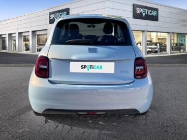 SPOTICAR Fiat 500 E 95ch Action Plus Occasion - Citadine Electrique Celestial Blue Tri-couche - Ales - 1203756499_5