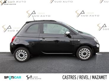 SPOTICAR Fiat 500 1.0 70 Ch Hybride Bsg S/s Occasion - Citadine Essence Noir - Castres - 1203758002_4