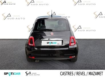 SPOTICAR Fiat 500 1.0 70 Ch Hybride Bsg S/s Occasion - Citadine Essence Noir - Castres - 1203758002_5