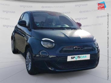 SPOTICAR Fiat 500 E 95ch Action Occasion - Citadine Electrique Ocean Green Métal - Belfort - 1203758570_3