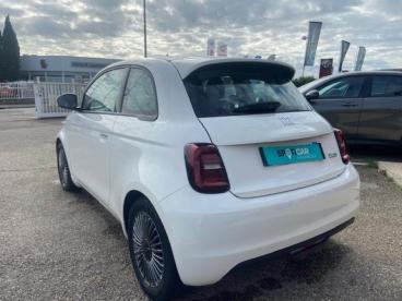 SPOTICAR Fiat 500 E 118ch My23 Occasion - Citadine Electrique Blanc - Arles Cedex - 1203760608_4