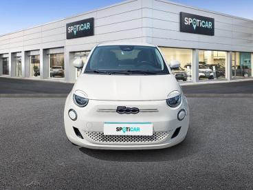 SPOTICAR Fiat 500 E 95ch Icone Occasion - Citadine Electrique Blanc - Ales - 1203760815_2