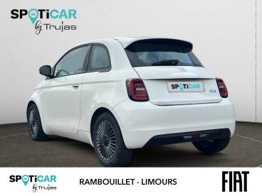 SPOTICAR Fiat 500 E 118 Ch Icone Occasion - Citadine Electrique Blanc - Rambouillet - 1203761572_3