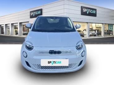 SPOTICAR Fiat 500 E 95ch Action Occasion - Citadine Electrique Blanc - Bieville Beuville - 1203762639_2