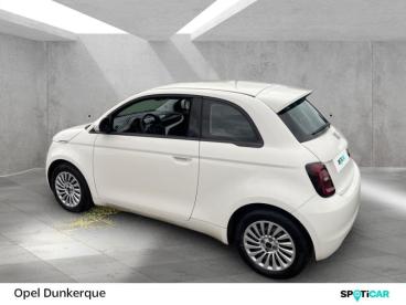 SPOTICAR Fiat 500 E 95ch Action Occasion - Citadine Electrique Blanc - Dunkerque - 1203763382_3