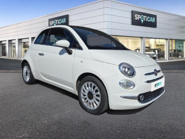 SPOTICAR Fiat 500 1.2 8v 69ch Eco Pack Star 109g Occasion - Citadine Essence Bossa Nova White Pastel - Beziers - 1203767596_3