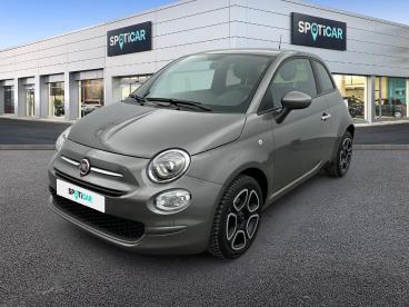 SPOTICAR Fiat 500 1.0 70 Ch Hybride Bsg S/s Club Occasion - Citadine Essence Blanc - Boulogne Billancourt - 1203768206_1