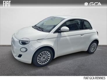 SPOTICAR Fiat 500 E 95ch Action Occasion - Citadine Electrique Blanc - Cesson-sevigne - 1203769047_1