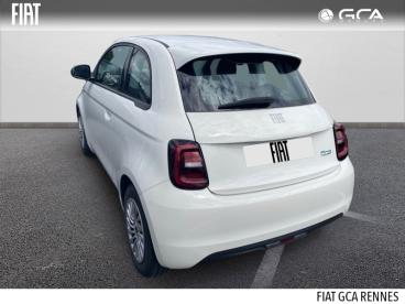 SPOTICAR Fiat 500 E 95ch Action Occasion - Citadine Electrique Blanc - Cesson-sevigne - 1203769047_2