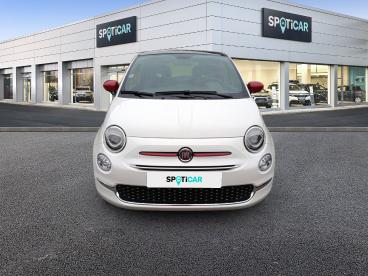 SPOTICAR Fiat 500 1.0 70ch Bsg S&s (red) Occasion - Citadine Hybride Bossa Nova White Pastel - Annecy - 1203770586_2