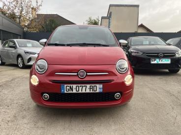 SPOTICAR Fiat 500 1.0 70ch Bsg S&s Occasion - Citadine Hybride Blanc - St Maur Des Fosses - 1203771272_1