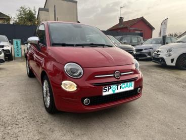 SPOTICAR Fiat 500 1.0 70ch Bsg S&s Occasion - Citadine Hybride Blanc - St Maur Des Fosses - 1203771272_2