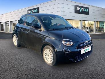 SPOTICAR Fiat 500 E 95ch (red) My25 Occasion - Citadine Electrique Onyx Black Pastel - Charleville Mezieres - 1203776945_3