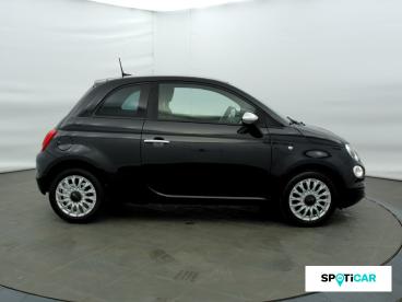SPOTICAR Fiat 500 1.0 70ch Bsg S&s Occasion - Citadine Hybride Blanc - La Ravoire - 1203784944_4