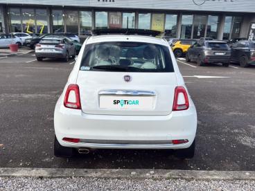 SPOTICAR Fiat 500 1.2 8v 69ch Lounge Occasion - Citadine Essence Bossa Nova White Pastel - Longueau - 1203785057_5