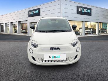 SPOTICAR Fiat 500 E 95ch (red) My25 Occasion - Citadine Electrique Ice White Pastel - Charleville Mezieres - 1203790497_2