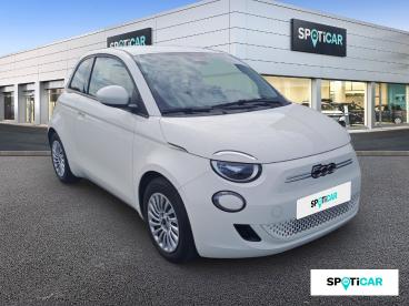 SPOTICAR Fiat 500 E 95ch Action Occasion - Citadine Electrique Blanc - Mouilleron Le Captif - 1203792707_3