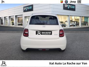 SPOTICAR Fiat 500 E 95ch Action Occasion - Citadine Electrique Blanc - Mouilleron Le Captif - 1203792707_5