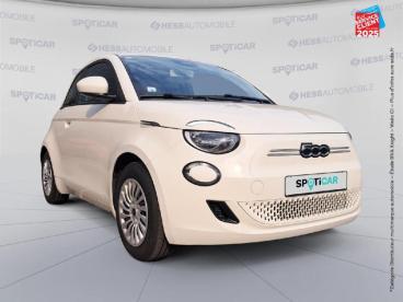 SPOTICAR Fiat 500 E 95ch Action Occasion - Citadine Electrique Blanc - Franois - 1203794740_3