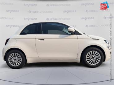 SPOTICAR Fiat 500 E 95ch Action Occasion - Citadine Electrique Blanc - Franois - 1203794740_4