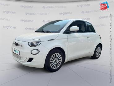 SPOTICAR Fiat 500 E 95ch Action Occasion - Citadine Electrique Blanc - Franois - 1203794757_1