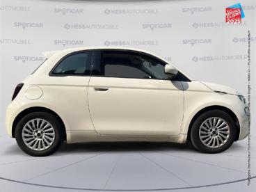 SPOTICAR Fiat 500 E 95ch Action Occasion - Citadine Electrique Blanc - Franois - 1203794757_4