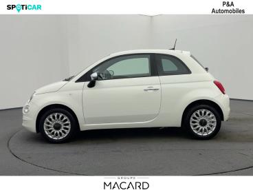 SPOTICAR Fiat 500 1.0 70ch Bsg S&s Occasion - Citadine Hybride Blanc - Montauban - 1203796753_1